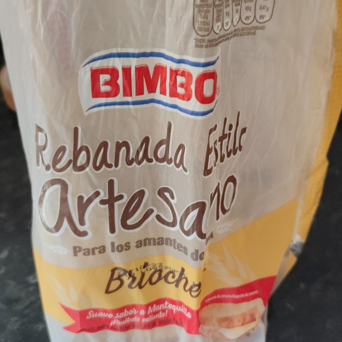 Fotografie - Rebanada estilr artesano Brioche Bimbo