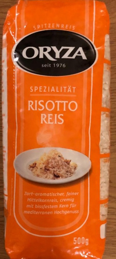 Fotografie - Risotto reis ORYZA