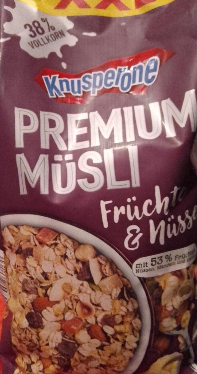 Fotografie - premium müsli früchte und nüsse