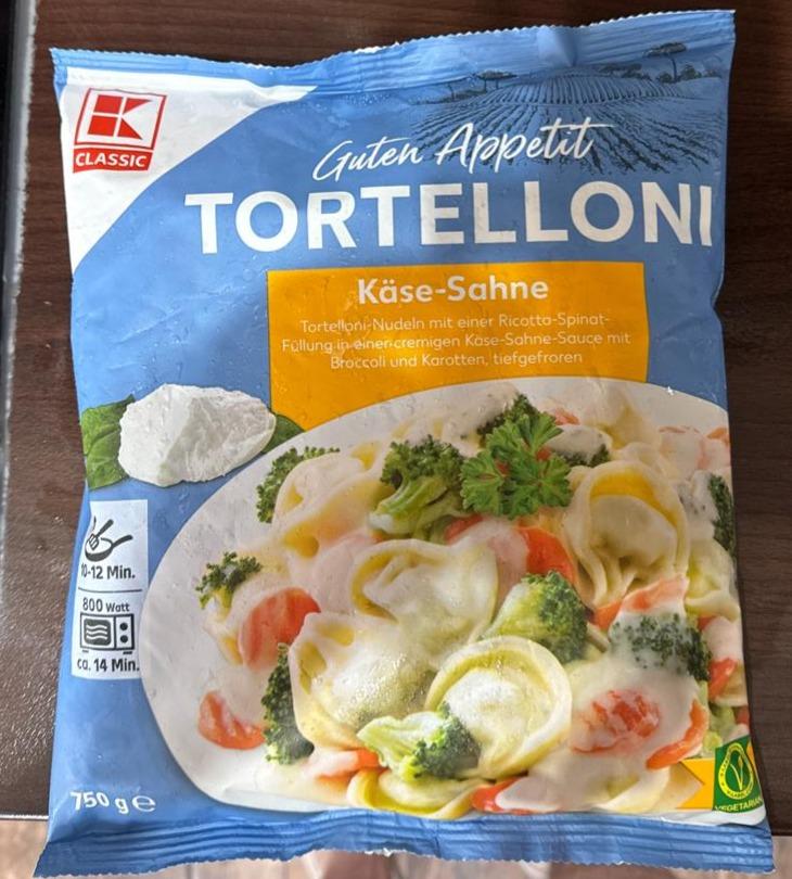 Fotografie - Guten Appetit Tortelloni Käse-Sahne K-Classic