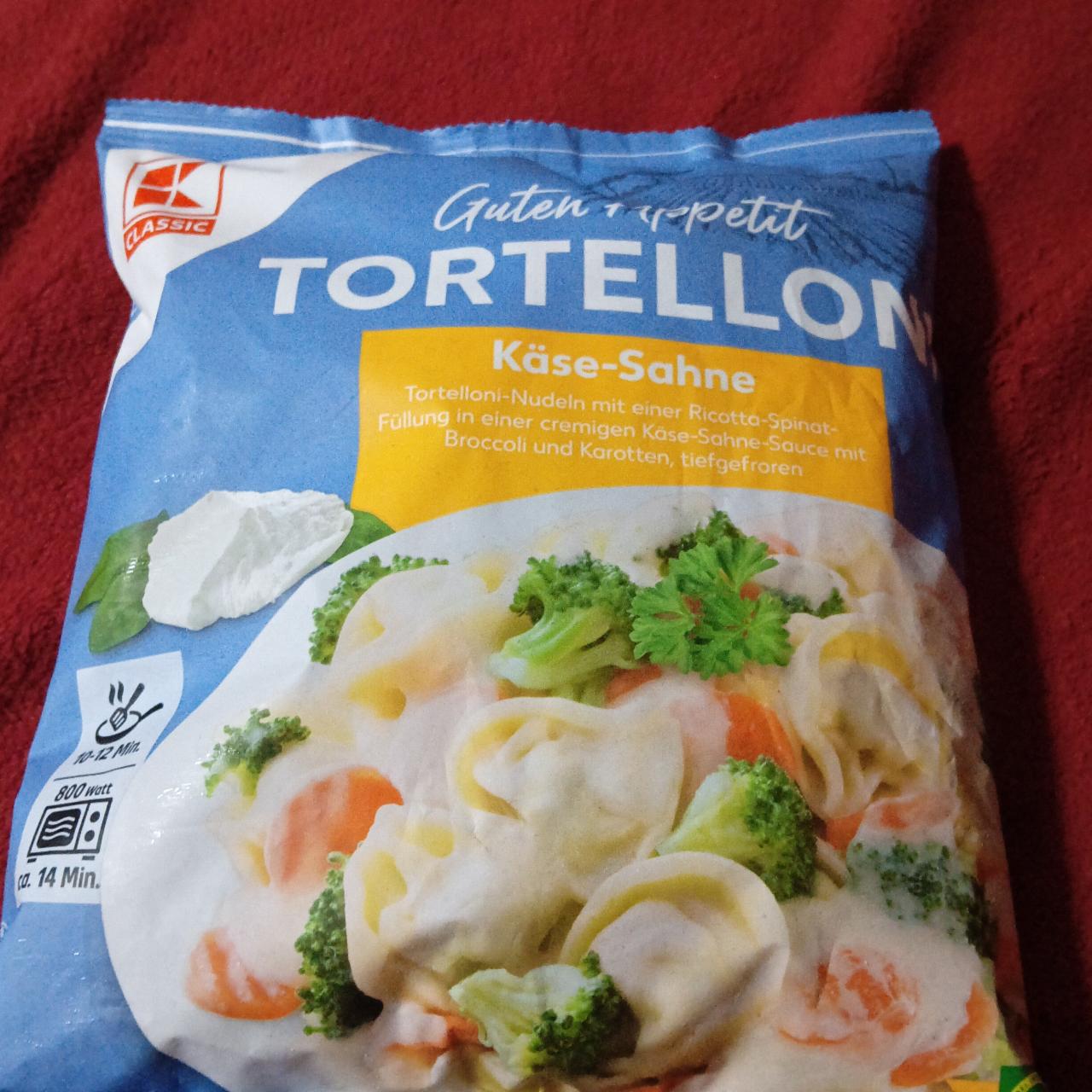 Fotografie - Guten Appetit Tortelloni Käse-Sahne K-Classic