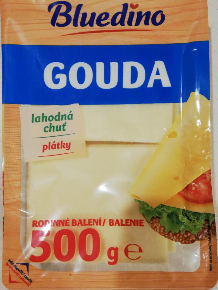 Fotografie - Gouda lahodná chuť plátky Bluedino