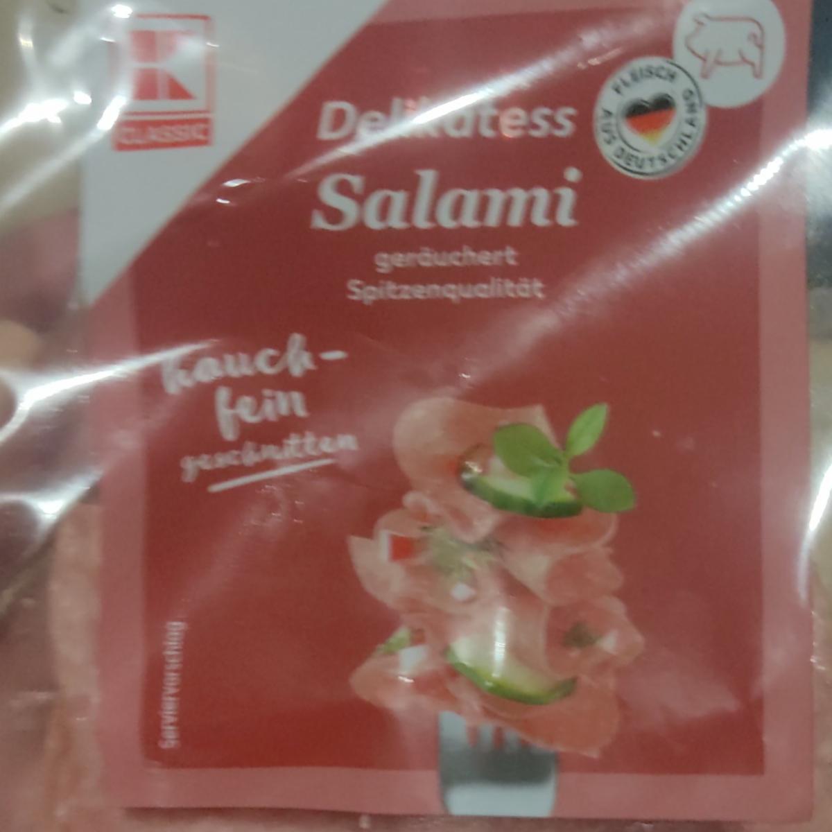 Fotografie - Delikatess Salami K-Classic