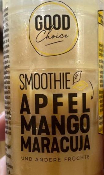 Fotografie - REWE Smoothie 250 ml apfel mango maracuja