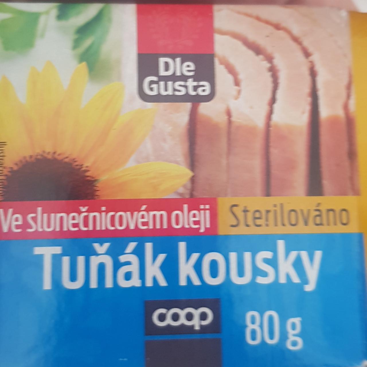 Fotografie - Tuňák kousky ve slunečnicovém oleji coop