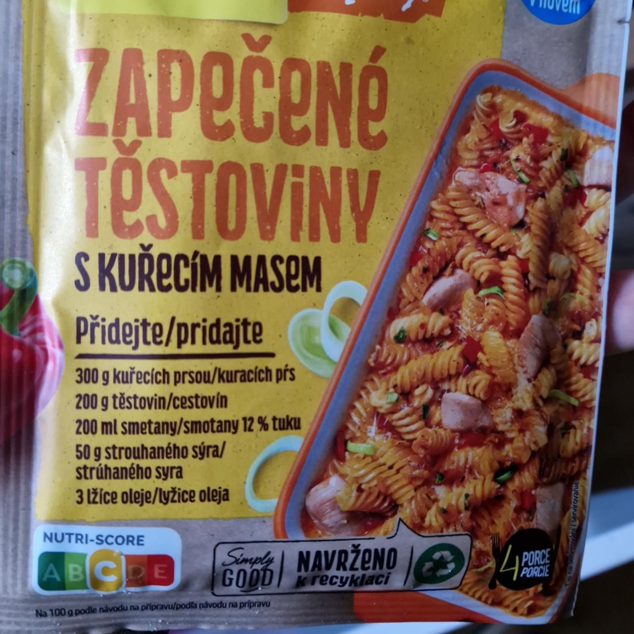 Fotografie - Nápady Zapečené těstoviny s kuřecím masem Maggi