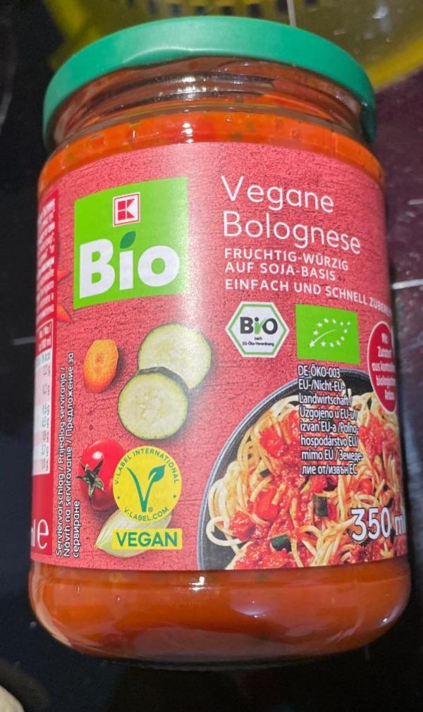 Fotografie - Vegane Bolognese K-Bio