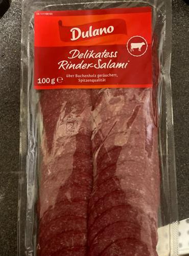 Fotografie - Delikatess Rinder-Salami Dulano