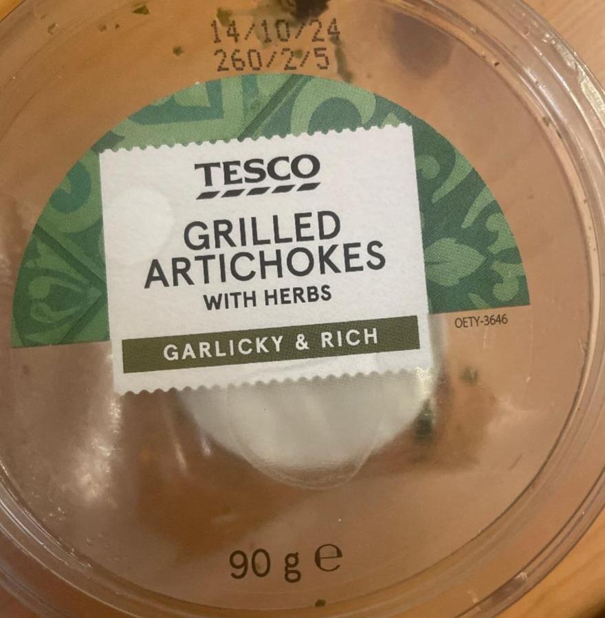 Fotografie - Grilled Artichokes with Herbs Tesco