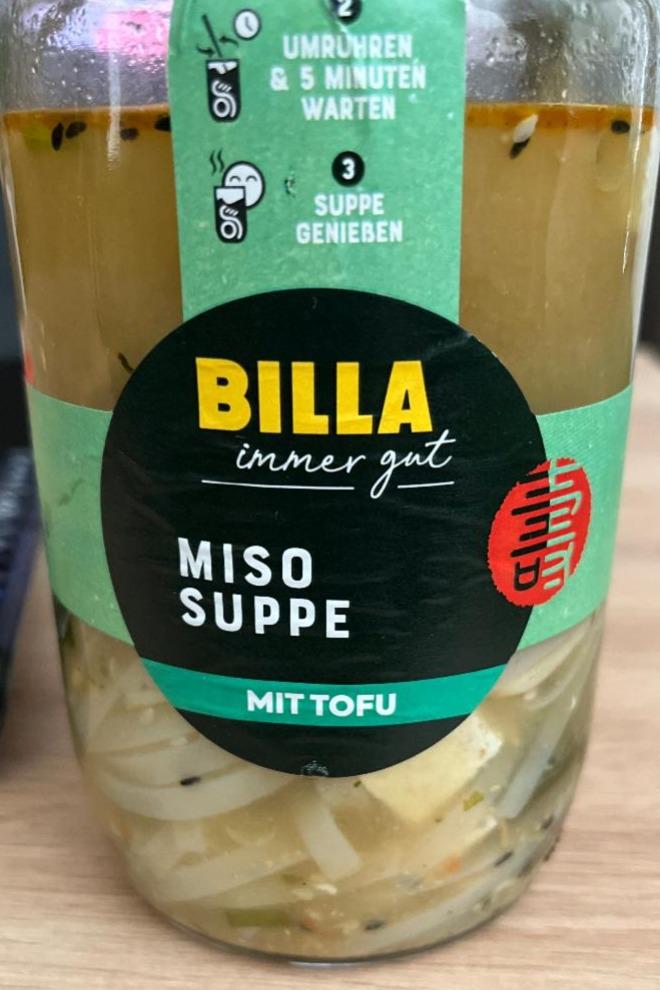 Fotografie - Miso Suppe mit Tofu Billa