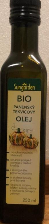 Fotografie - Panenský tekvicový olej Sungarden