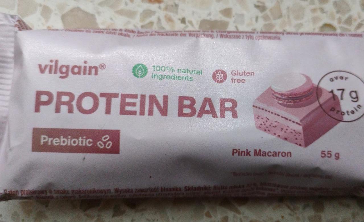 Fotografie - Protein Bar Pink Macaron Vilgain