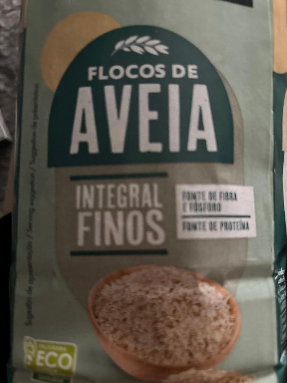 Fotografie - Flocos de aveia integral finos Pingo Doce