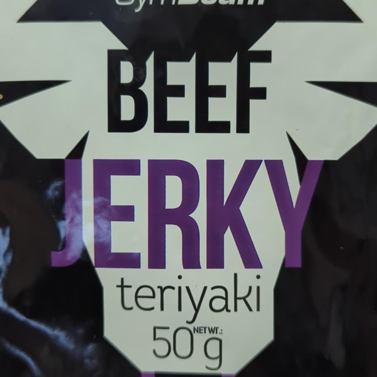 Fotografie - Beef Jerky teriyaki GymBeam