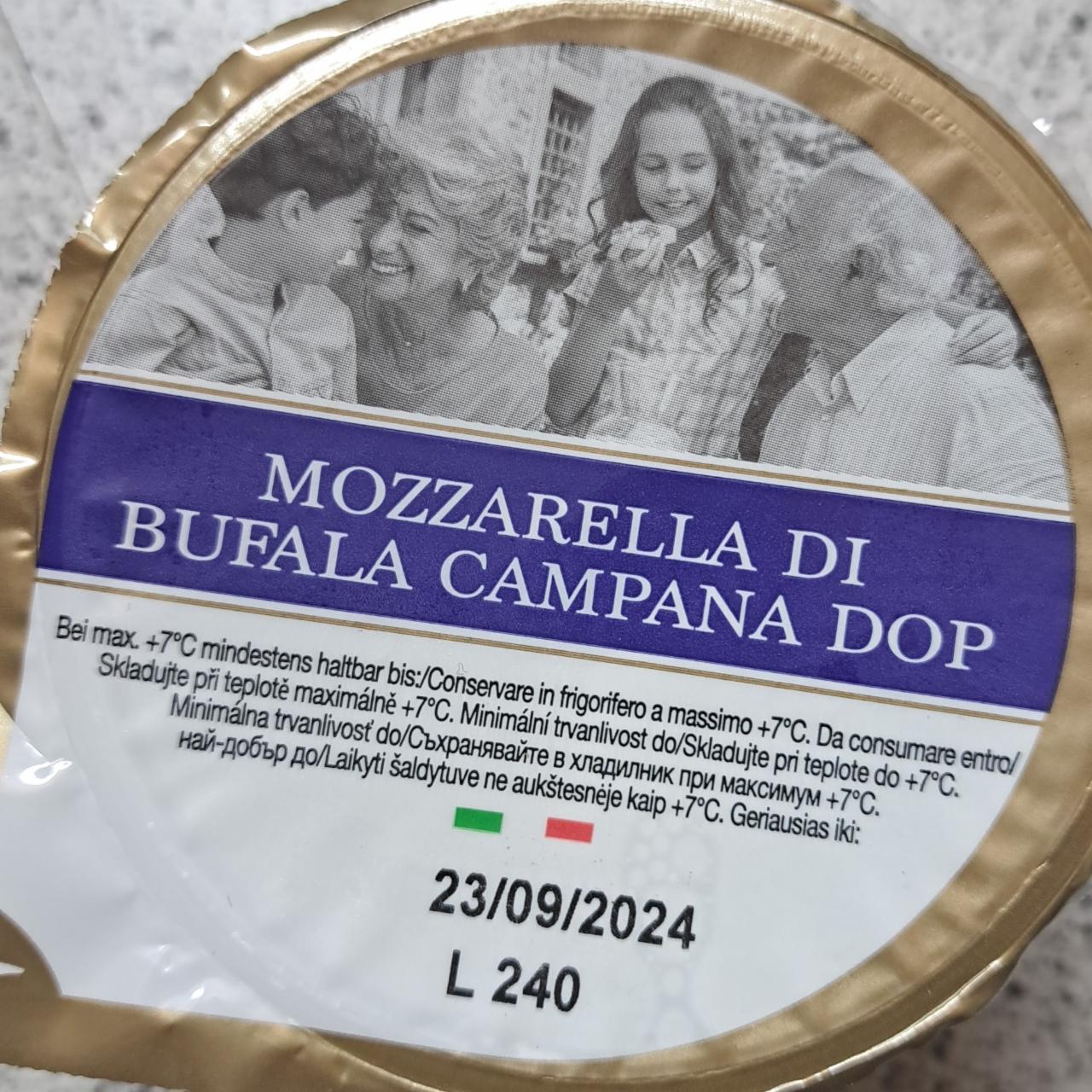 Fotografie - Mozzarella di bufalla campana DOP