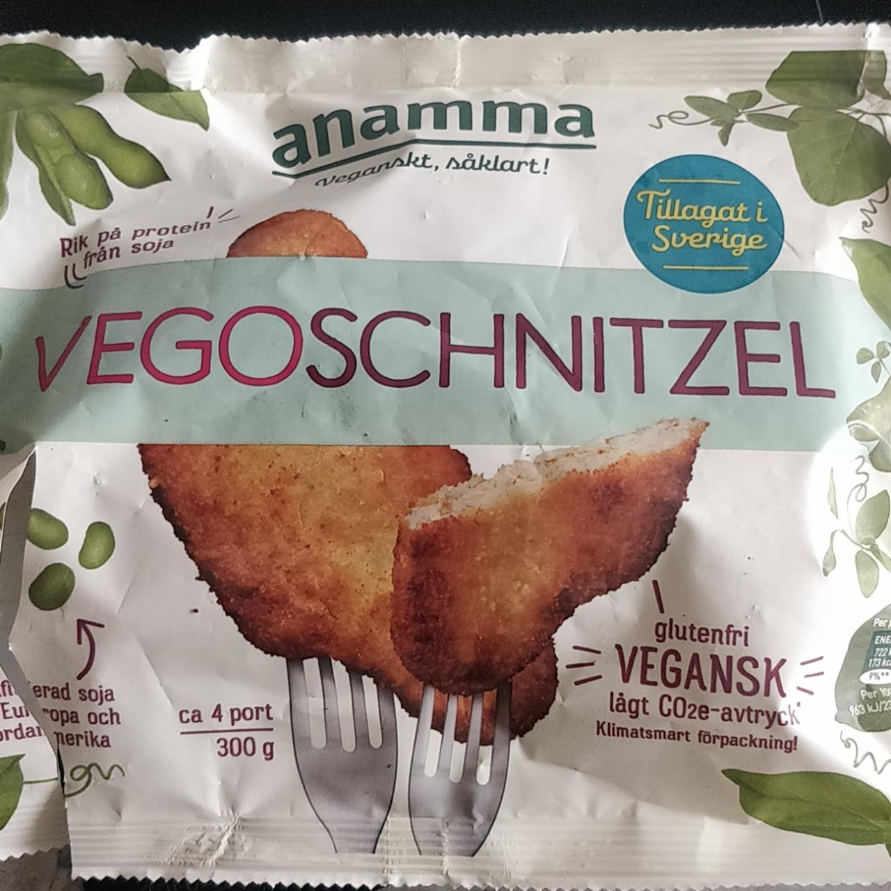 Fotografie - Vegoschnitzel Anamma