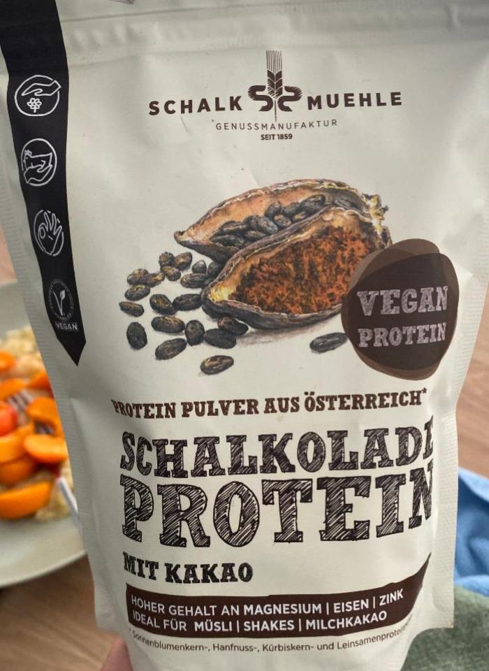 Fotografie - Schalkolade Protein mit kakao Schalk Muehle