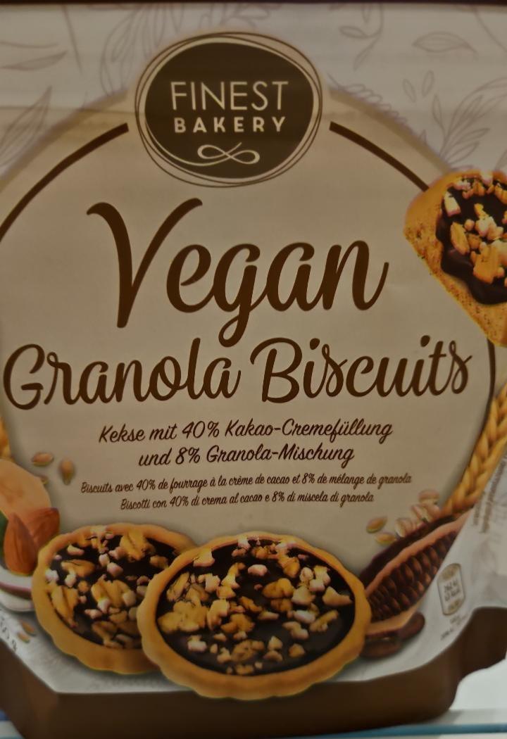 Fotografie - Vegan Granola Biscuits Finest Bakery