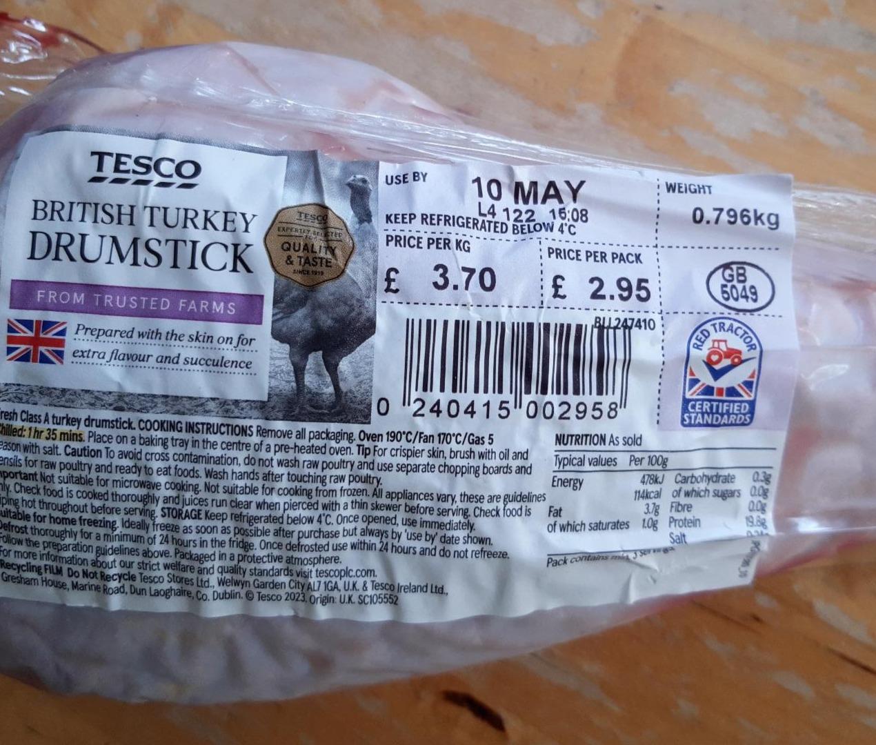 Fotografie - British Turkey Drumstick Tesco