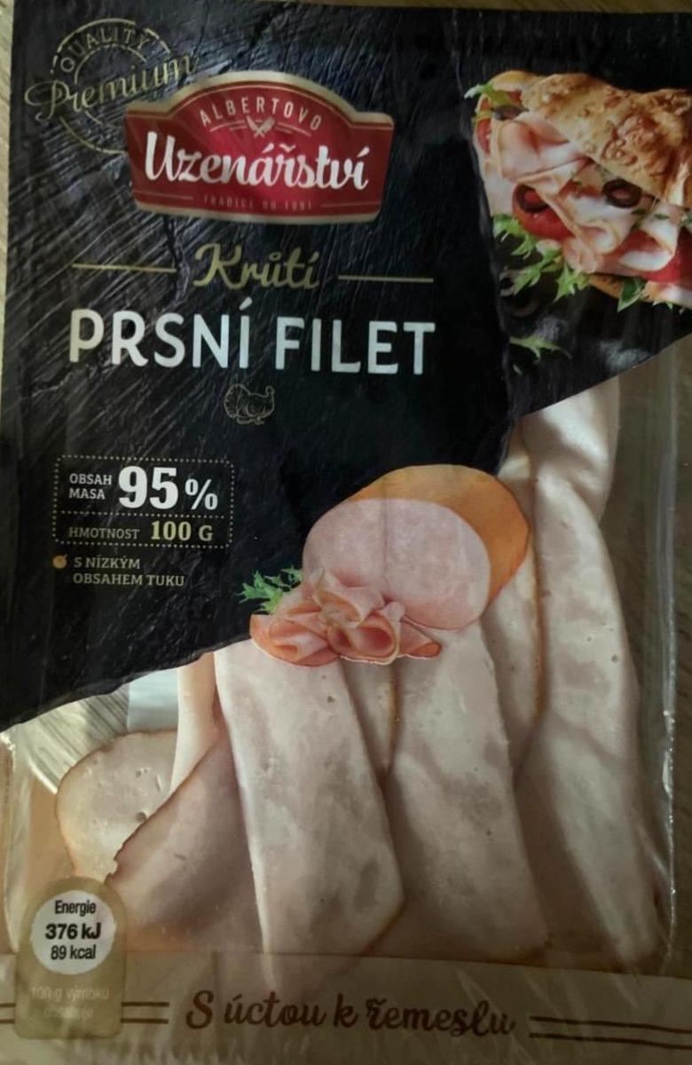 Fotografie - Krůtí prsní filet 95% Albertovo uzenářství