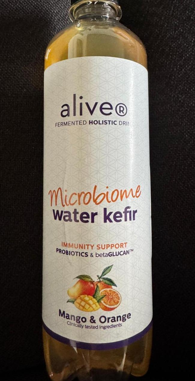 Fotografie - Microbiome water kefir Mango & Orange alive