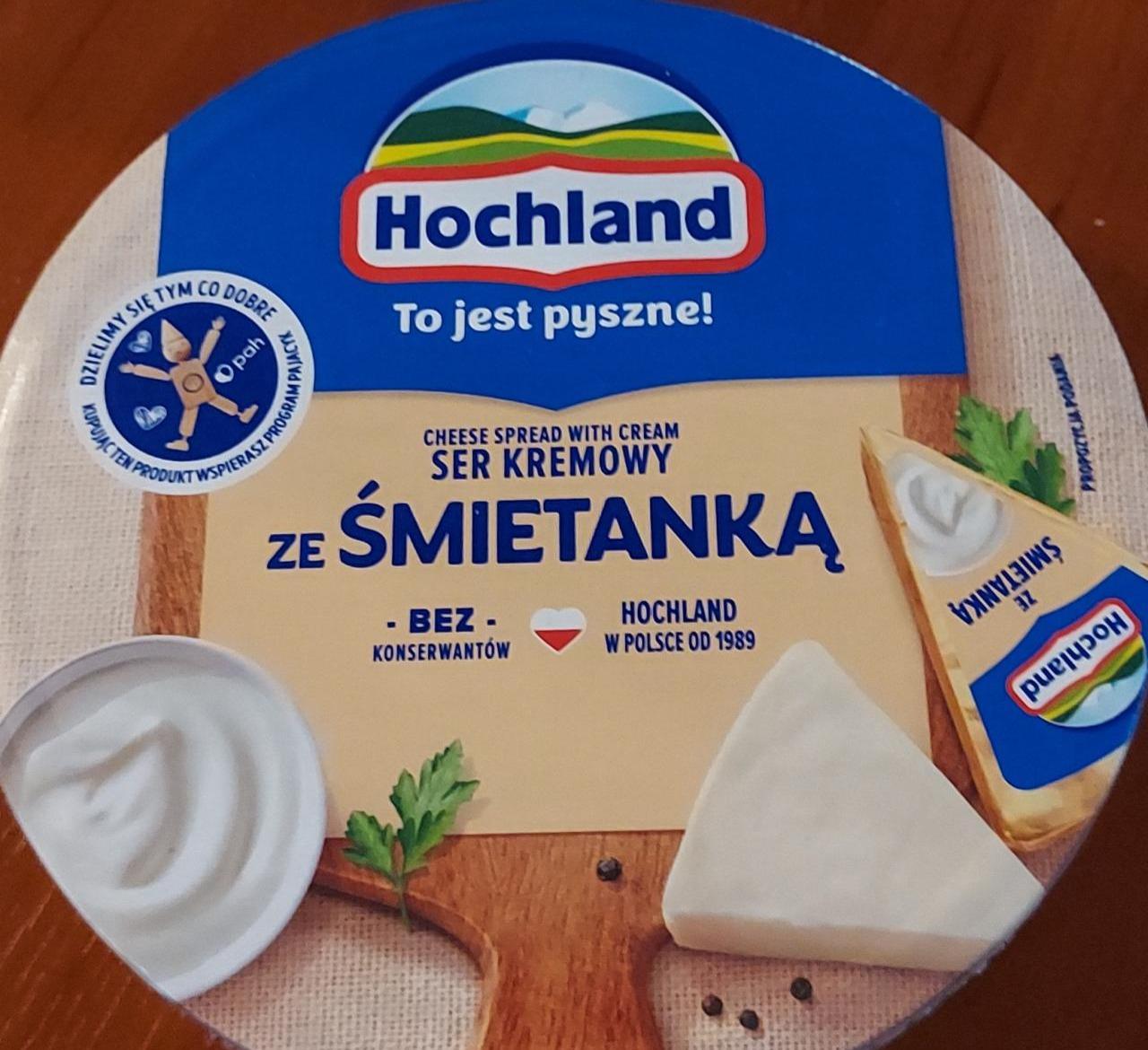 Fotografie - Ser kremowy ze śmietanką Hochland