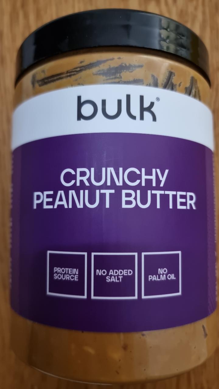 Fotografie - Roasted Peanut Butter Crunchy Active Foods Bulk Powders