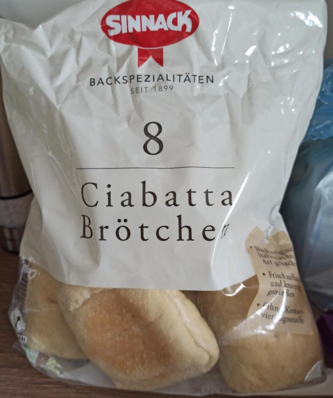 Fotografie - Ciabatta Brötchen Sinnack