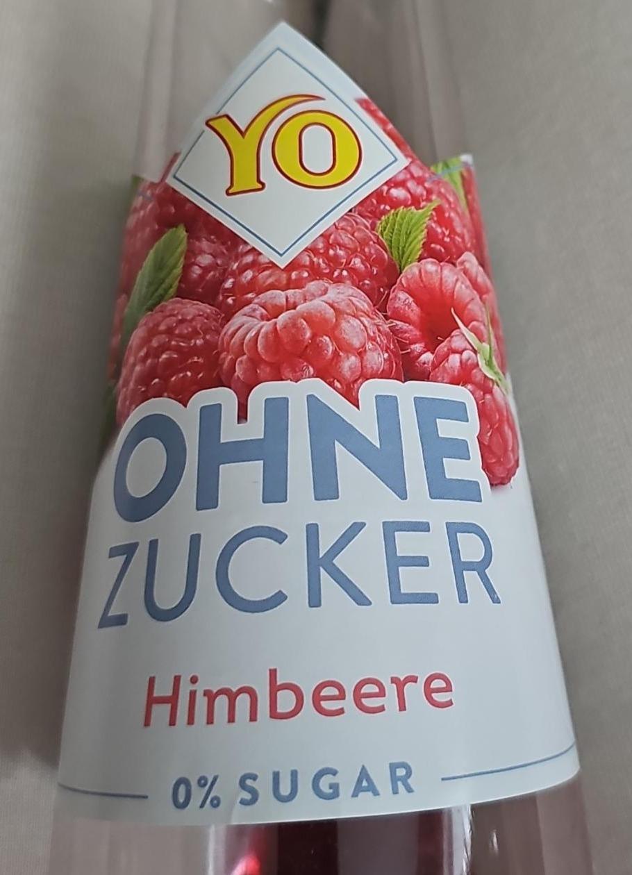 Fotografie - Ohne Zucker Himbeere Yo