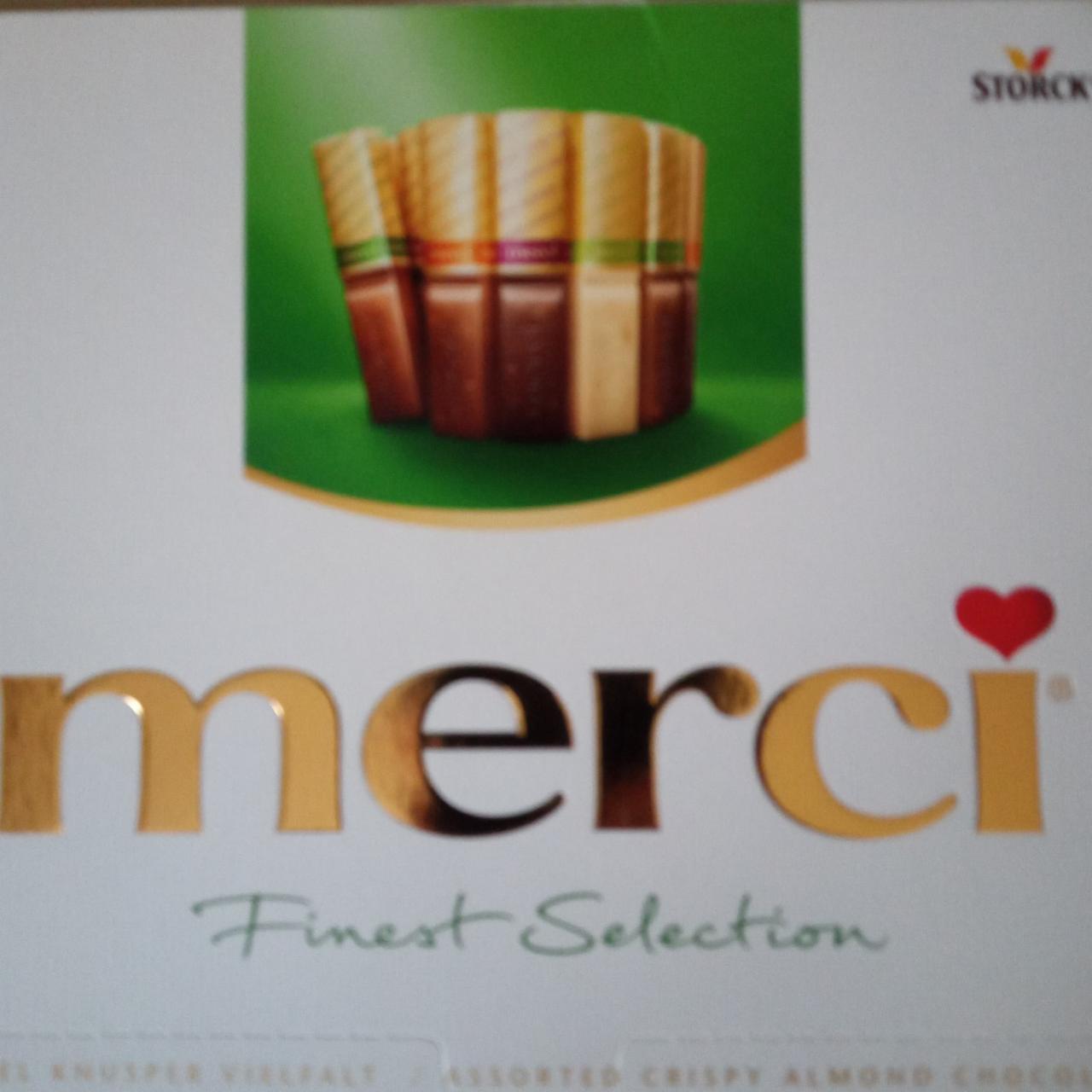 Fotografie - Merci Finest Selection assorted crispy almond chocolates Storck