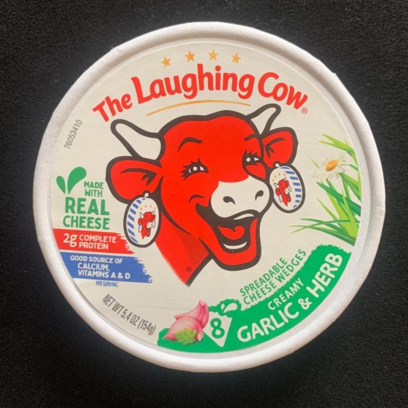 Fotografie - The Laughing Cow Creamy Garlic & Herb