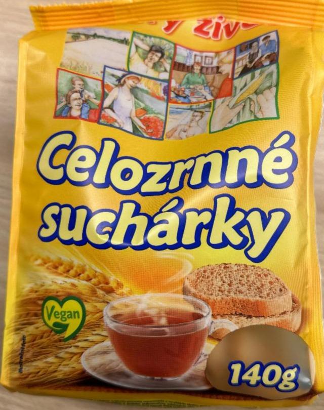 Fotografie - Celozrnné suchárky Dobrý život