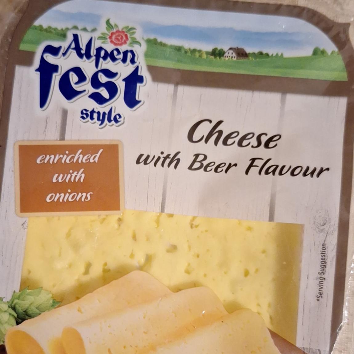 Fotografie - Cheese with Beer Flavour Alpen fest style