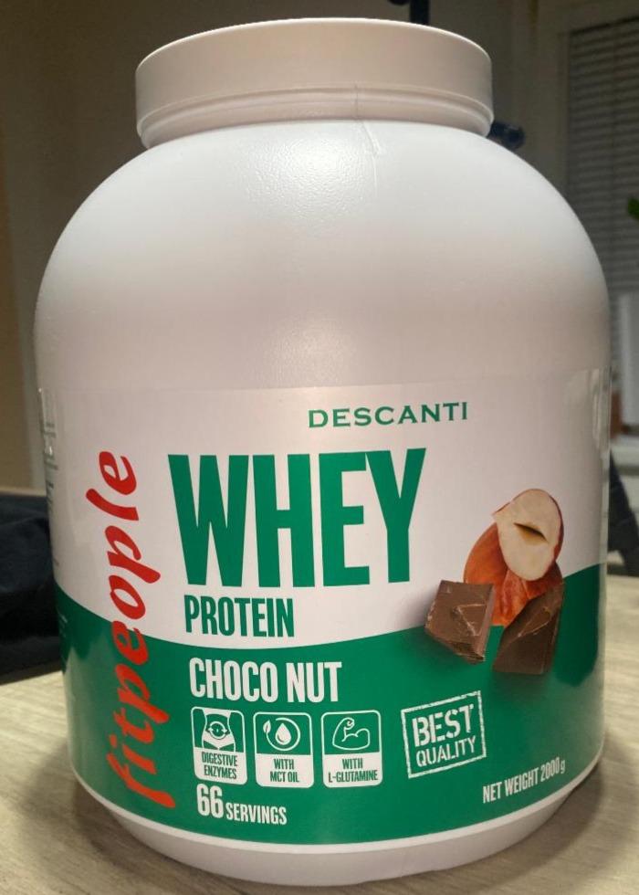 Fotografie - Whey Protein choco nut Descanti