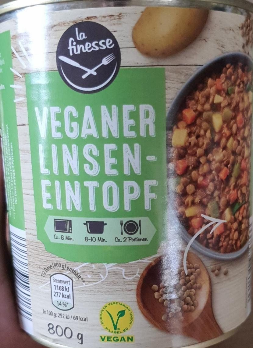 Fotografie - Veganer Linsen Eintopf La Finesse