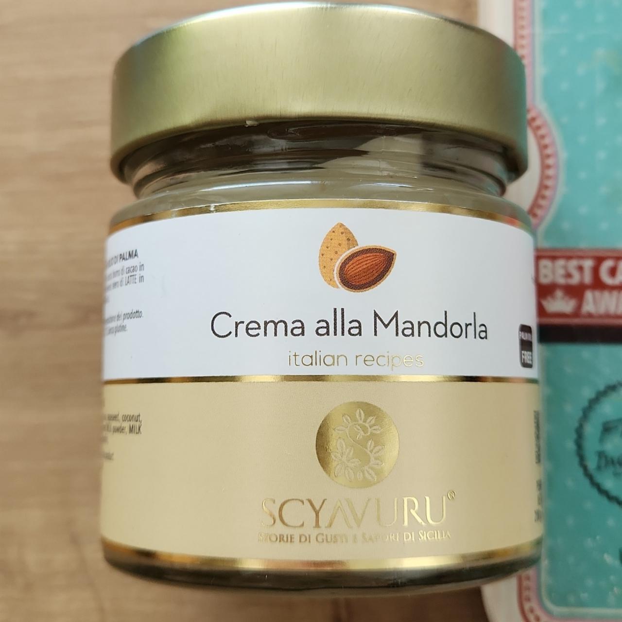 Fotografie - Crema alla Mandorla Scyavuru