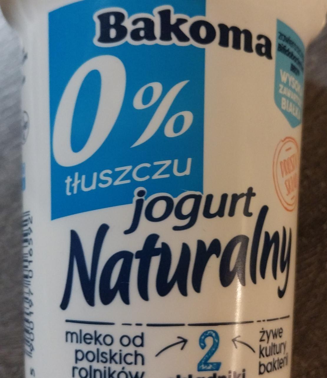 Fotografie - jogurt Naturalny Bakoma