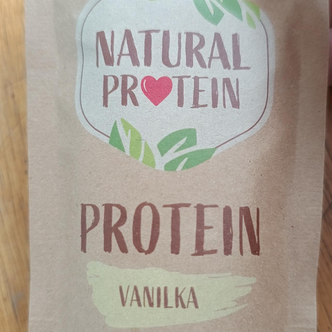 Fotografie - Protein sport vanilka Natural protein