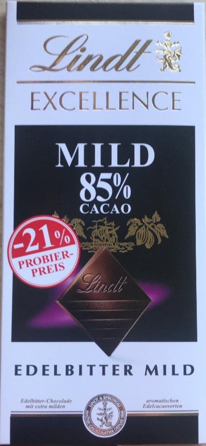 Fotografie - Excellence Mild 85% Cacao Lindt