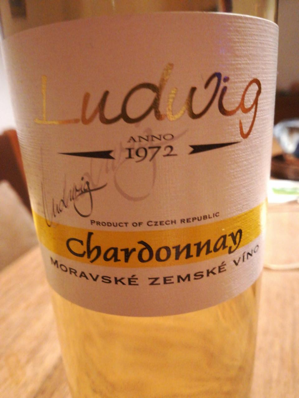 Fotografie - Ludwig Culinary Chardonnay výběr z hroznů 2018