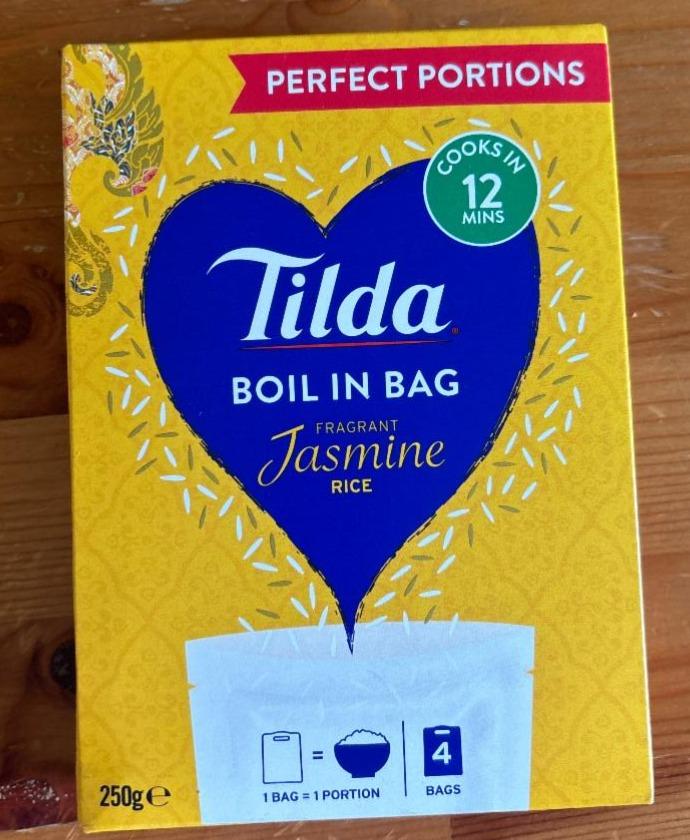 Fotografie - Boiling in bag Fragrant Jasmine rice Tilda