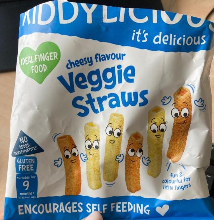 Fotografie - Cheesy Veggie Straws Kiddylicious