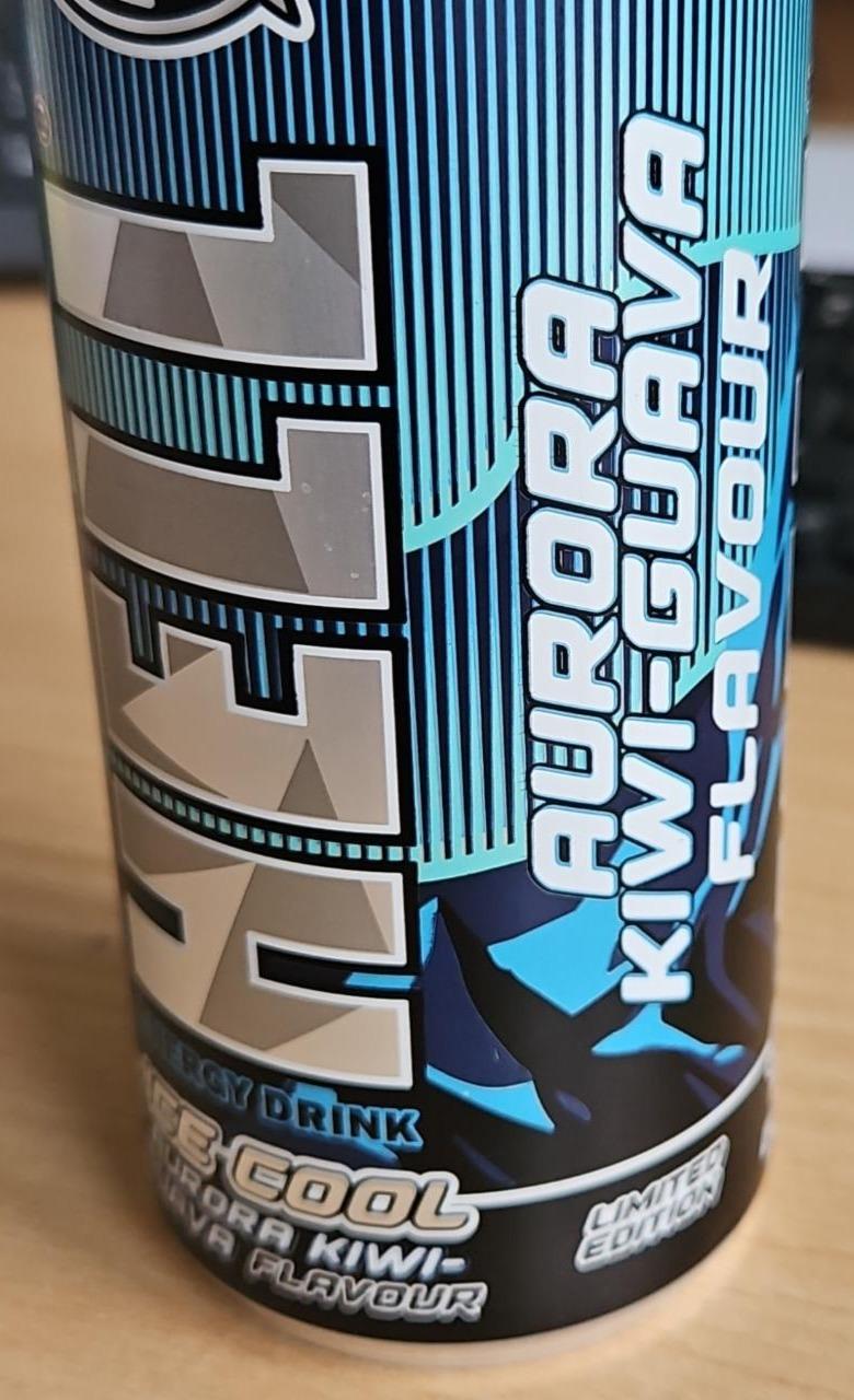 Fotografie - Hell Energy Drink Aurora Kiwi-Guava flavour