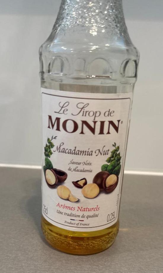 Fotografie - Le Sirop de Monin Macadamia Nut