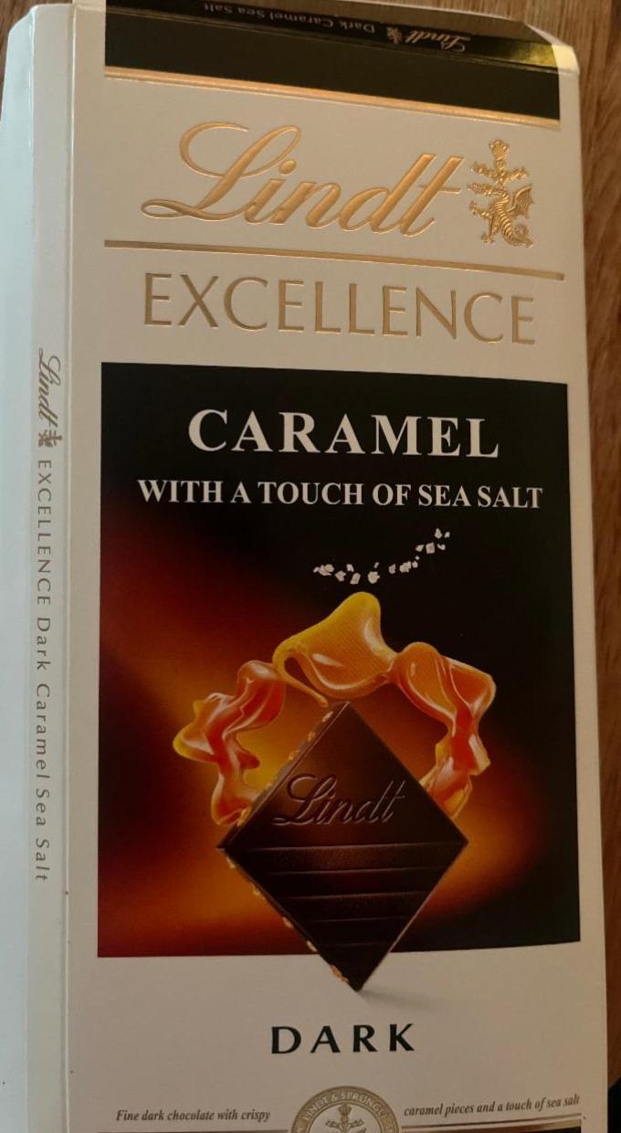 Fotografie - Excellence Caramel with a Touch of Sea Salt Dark Lindt