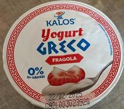 Fotografie - Yogurt Greco Fragola Kalos