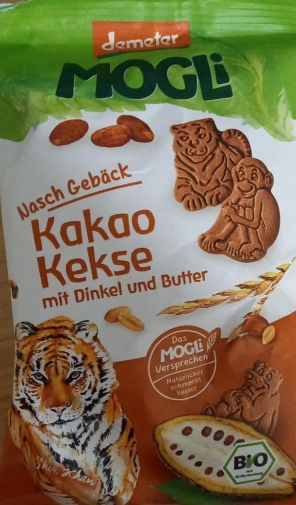 Fotografie - Mogli Kakao Kekse mit Dinkel und Butter