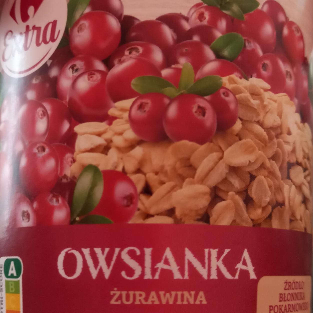 Fotografie - Owsianka żurawina Carrefour Extra