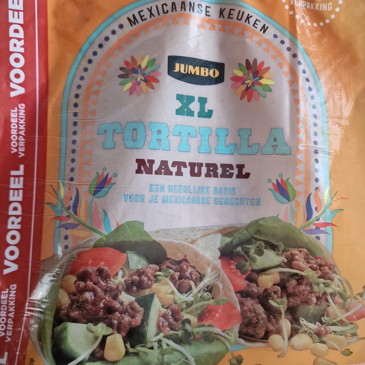 Fotografie - XL Tortilla Naturel Jumbo