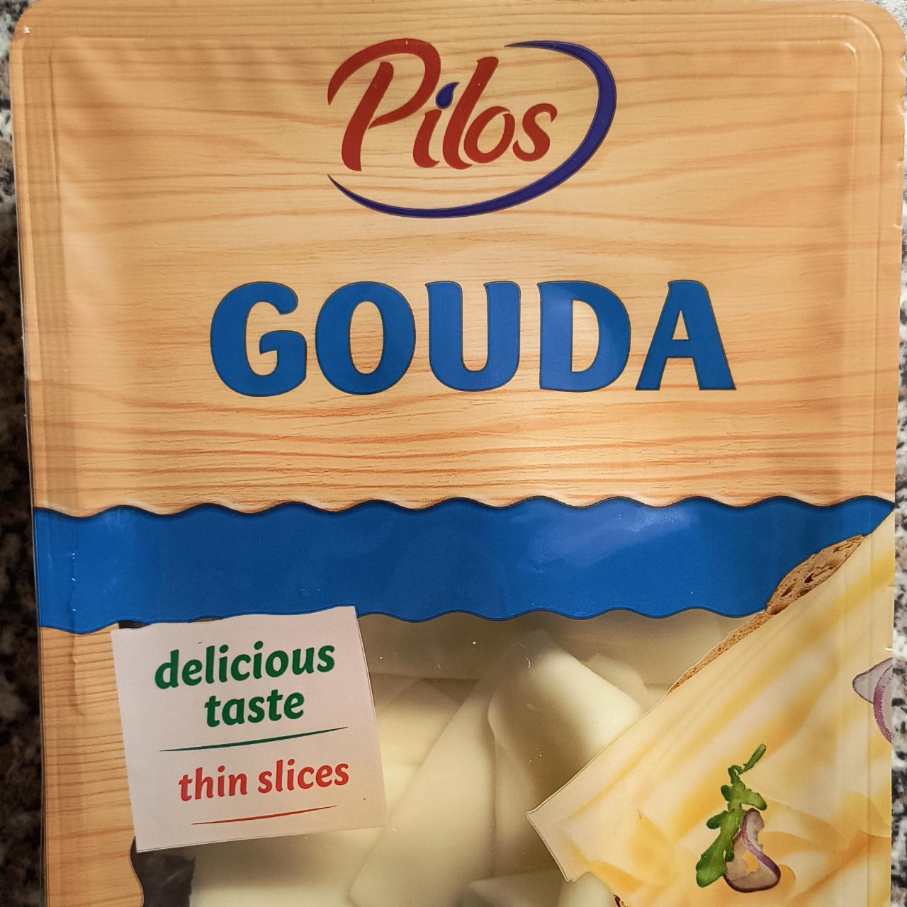 Fotografie - Gouda delicious taste thin slices Pilos